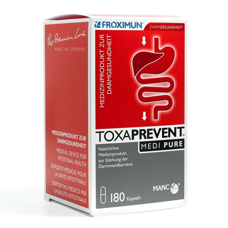 TOXAPREVENT Medi Pure Kaps 180 Stk