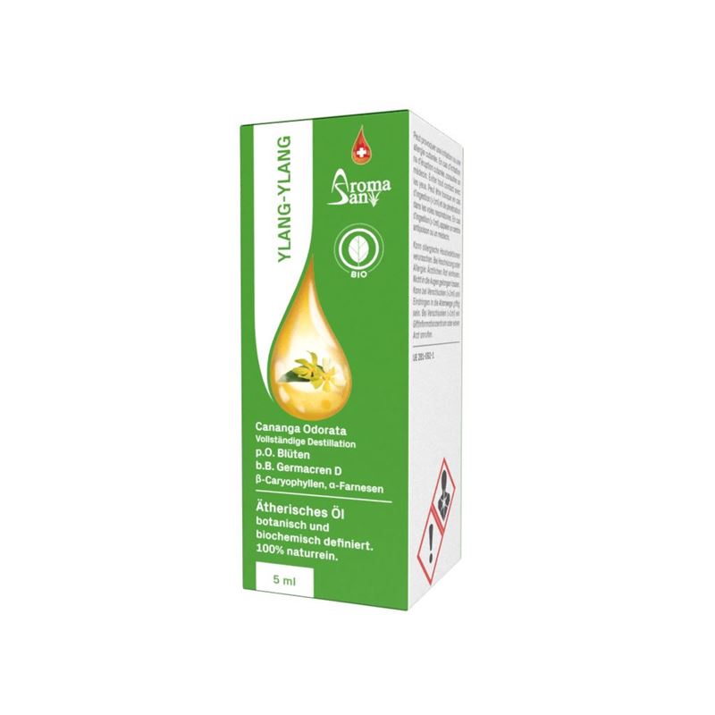 AROMASAN Ylang Ylang linal Äth/Öl Schacht Bio 5 ml