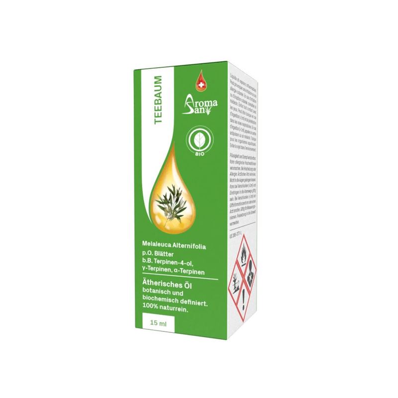 AROMASAN Tea Tree Äth/Öl in Schachtel Bio 15 ml
