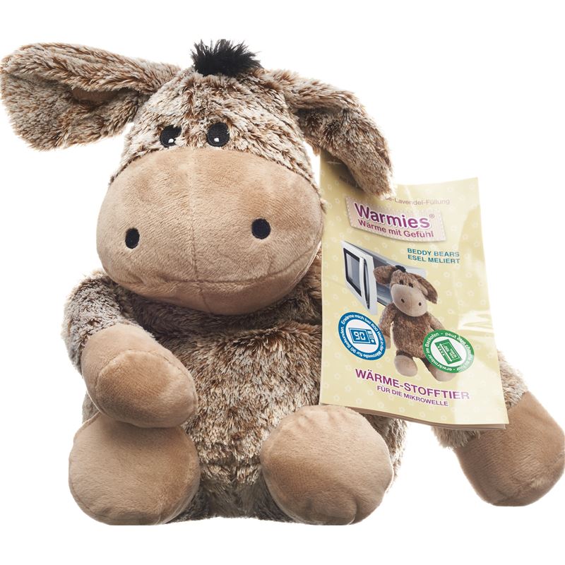 BEDDY BEAR Wärme Stofftier Esel
