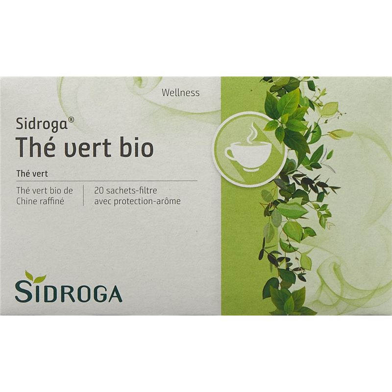 SIDROGA Bio Grüntee Btl 20 Stk