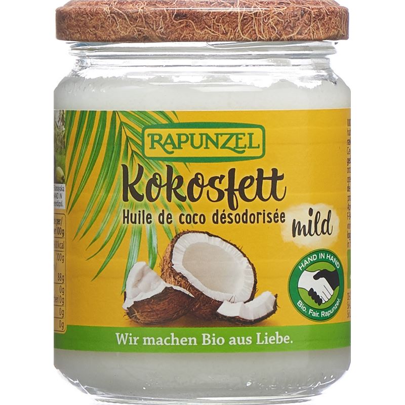 RAPUNZEL Kokosfett Glas 200 g
