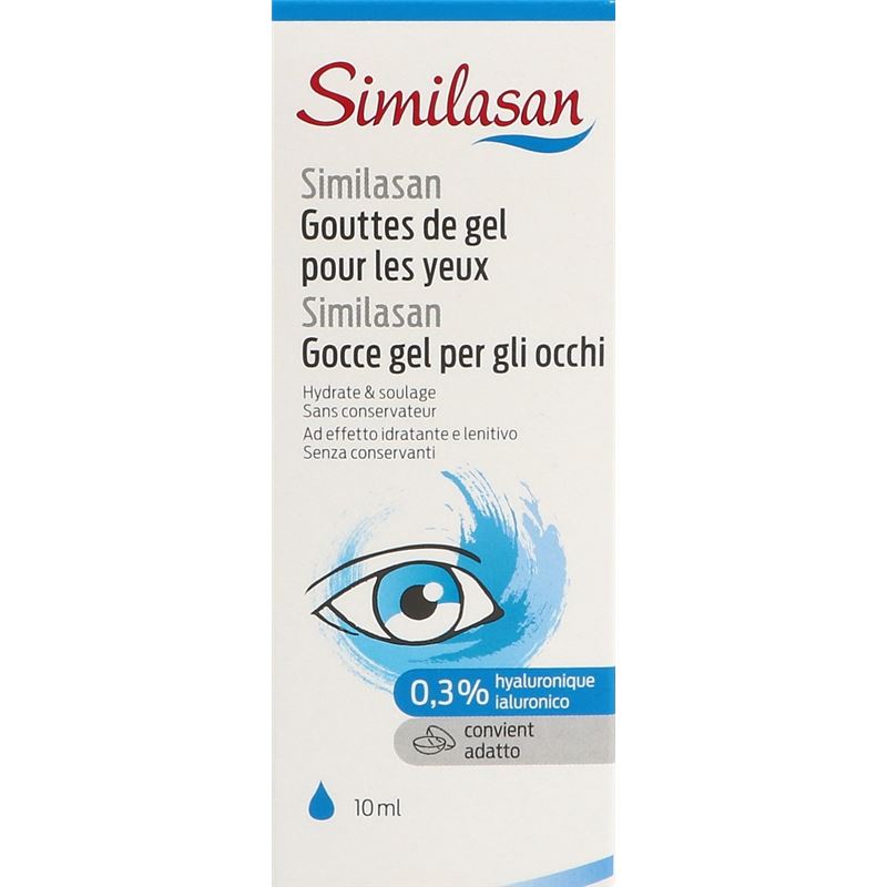 SIMILASAN Augen Gel Tropfen 0.3 % Hyaluron 10 ml