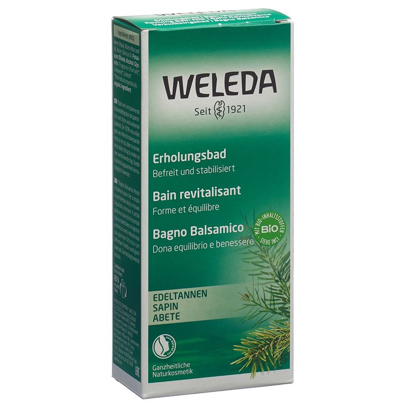 WELEDA Edeltannen Erholungsbad Fl 200 ml