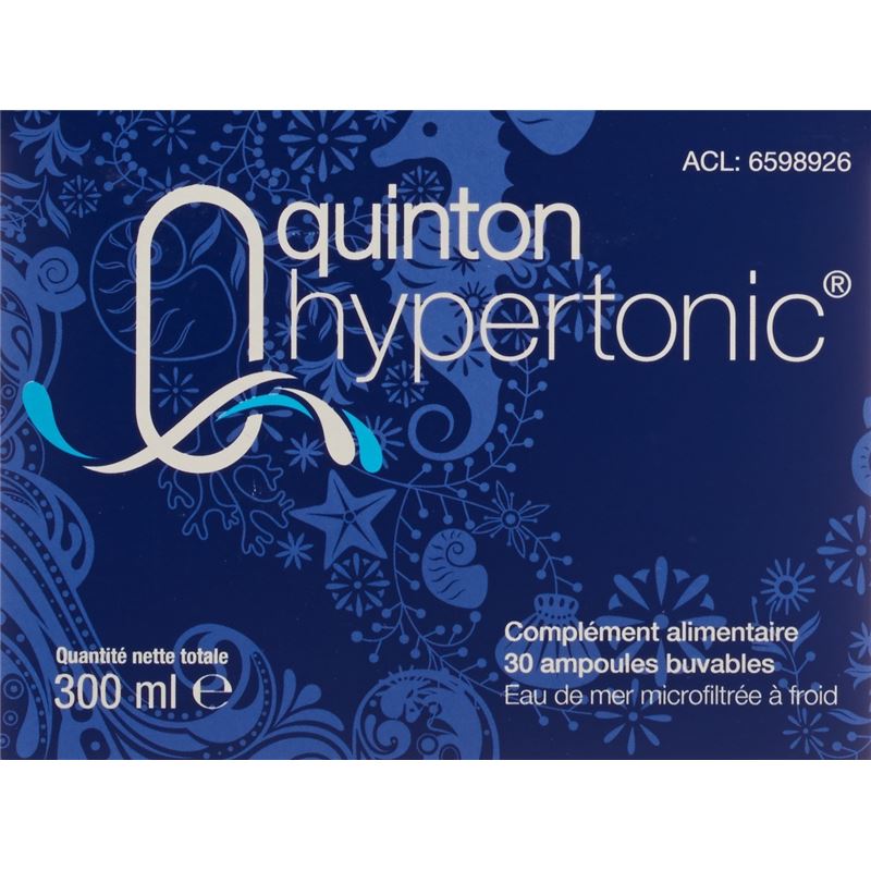 QUINTON Hypertonic 21g/l Trinkamp 30 Stk