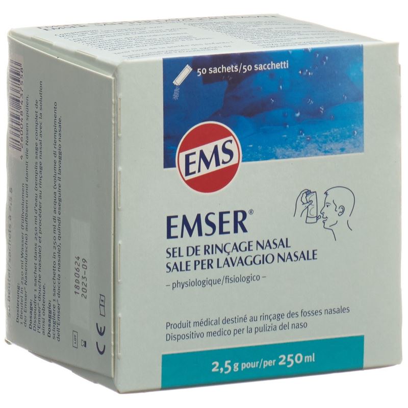 EMSER Nasenspülsalz 50 Btl 2.5 g