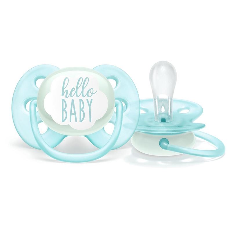 AVENT PHILIPS Schnuller UltraSoft 0-6M Boy deko