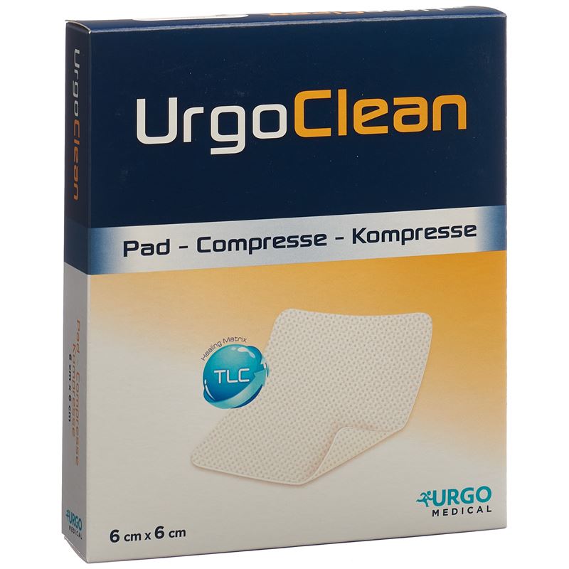 URGOCLEAN Kompresse 6x6cm 10 Stk