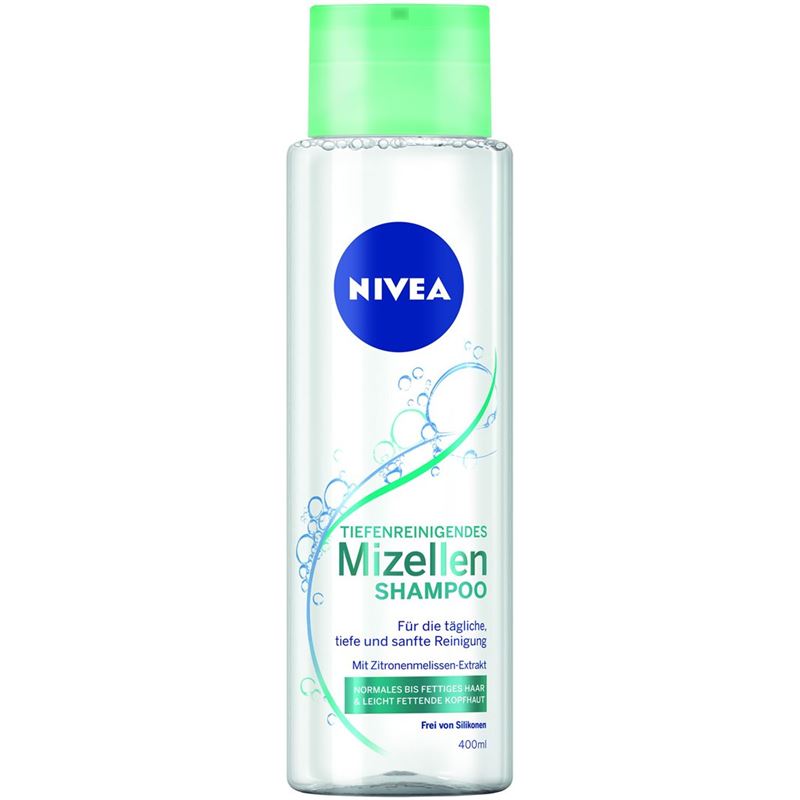NIVEA Hair Care Tiefenrein Mizellen Shampoo 400 ml