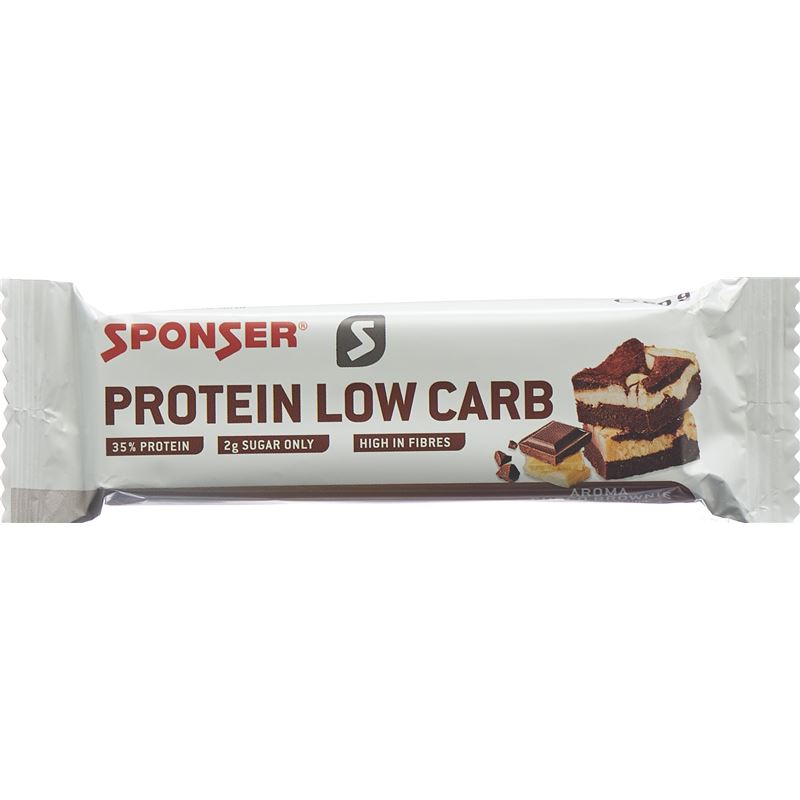 SPONSER Protein Low Carb Bar Schoko Brownie 50 g