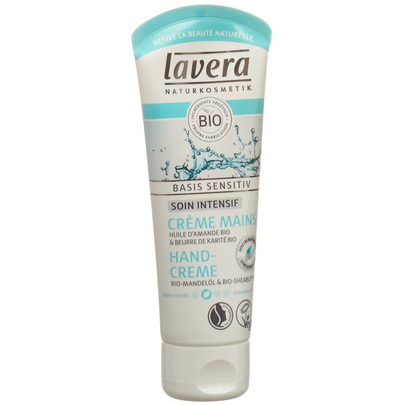 LAVERA Handcreme intensiv basis sensitiv Tb 75 ml