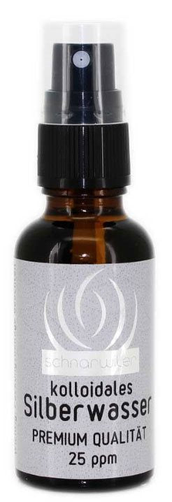 SCHNARWILER kolloidales Silberwasser 25ppm 30 ml