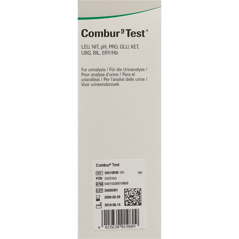 COMBUR 9 TEST Streifen 50 Stk