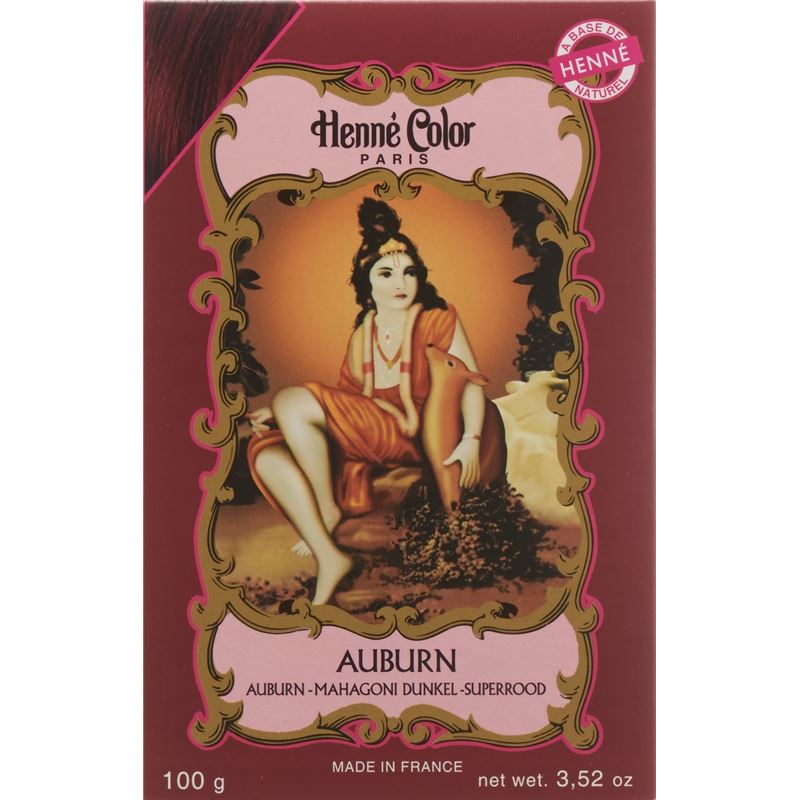 THIBAUT Henna Plv Mahagoni dunkel 100 g