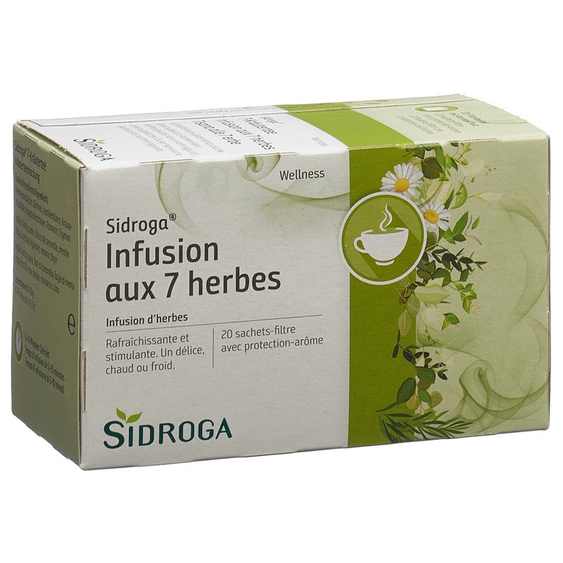 SIDROGA 7-Kräuter Btl 20 Stk