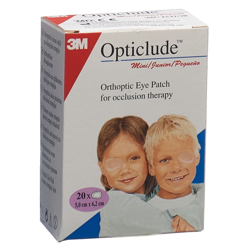 3M OPTICLUDE MINI Augenverb 6x5cm 20 x