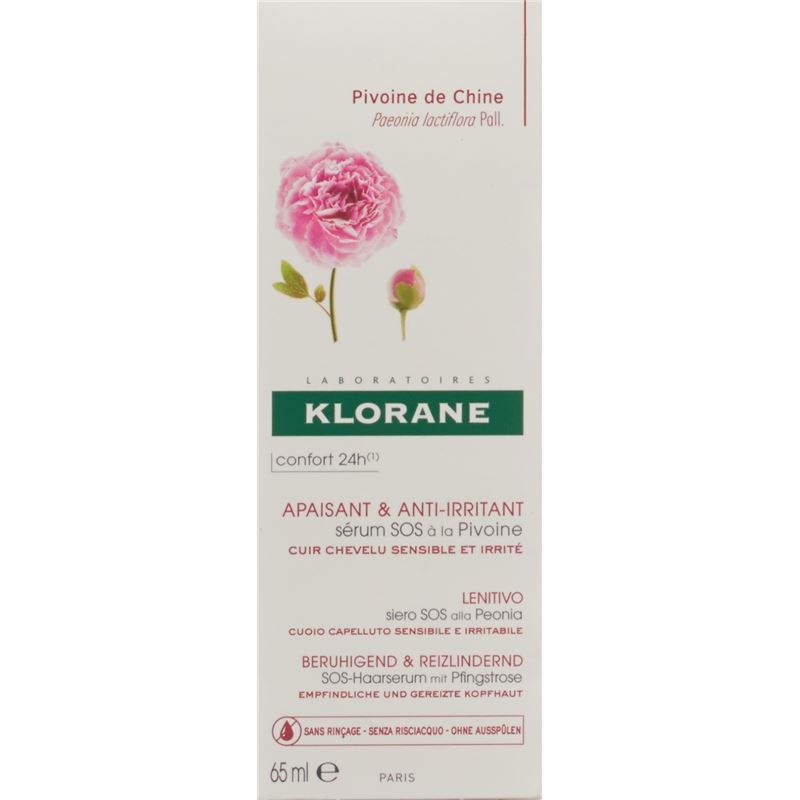 KLORANE Pfingstrose SOS-Haarserum 65 ml