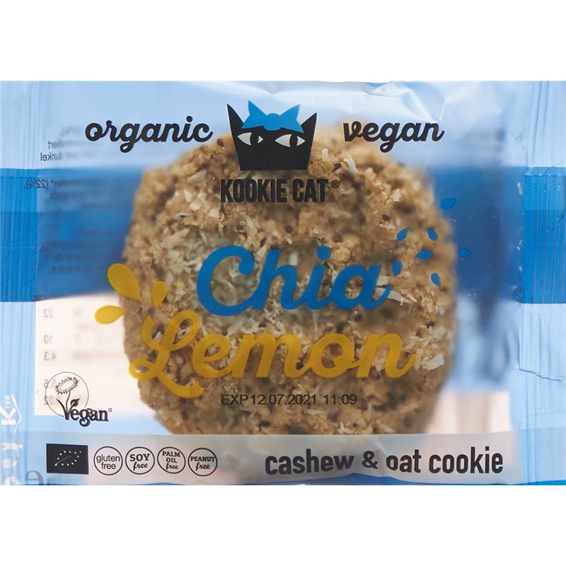 KOOKIE CAT Chia Lemon Cookie 50 g