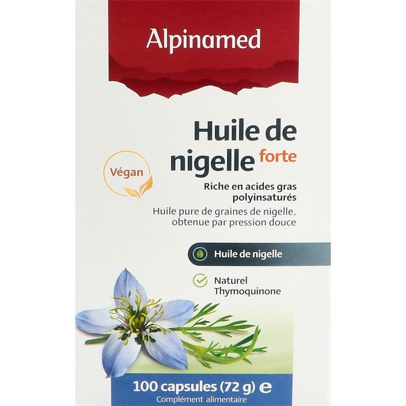 ALPINAMED Schwarzkümmelöl Kaps 100 Stk