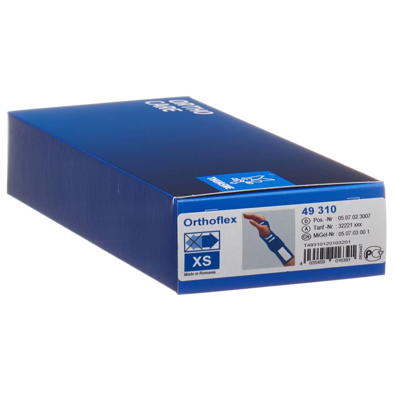 THUASNE Orthoflex Handgelenkband S 21cm recht weis