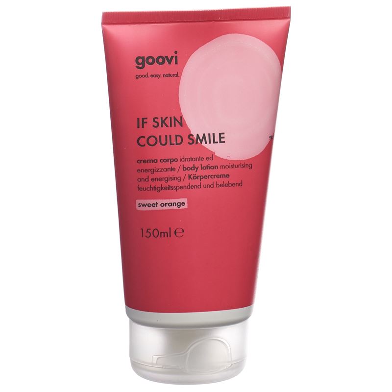 GOOVI IF SKIN COULD SMILE Körpercr Swe Oran 150 ml