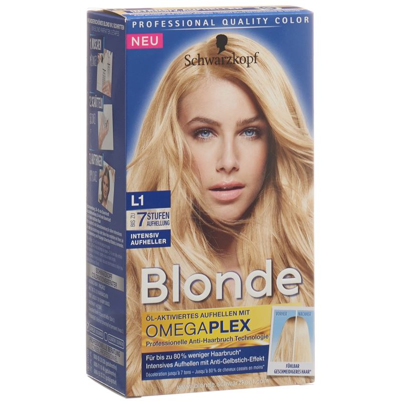 SCHWARZKOPF BLONDE L1 Intensiv Aufheller (alt)