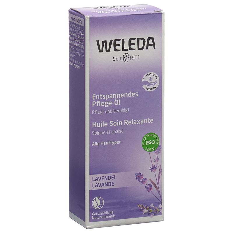 WELEDA LAVENDEL Entspannendes Pflege-Öl 100 ml