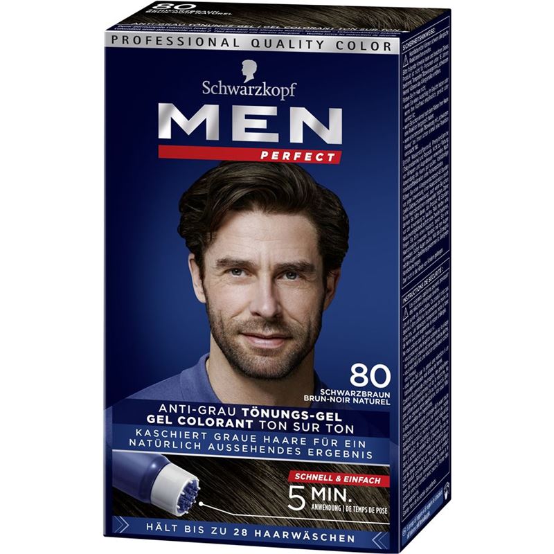 MEN PERFECT Tönung 80 Natur Schwarzbraun