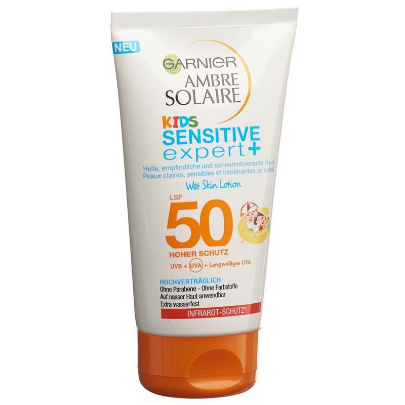 AMBRE SOLAIRE Kids Wet Skin Lotion 150 ml
