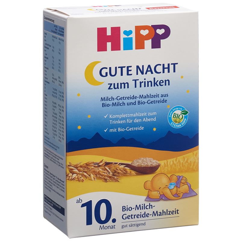 HIPP Gute Nacht Mahlzeit Milch-Getreide 500 g