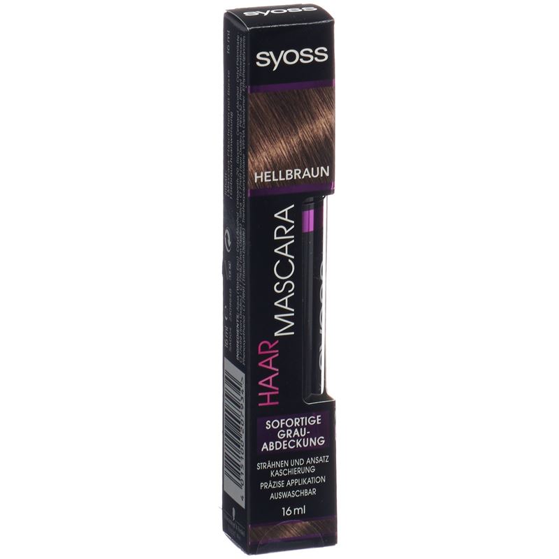 SYOSS Haar Mascara Hellbraun 16 ml