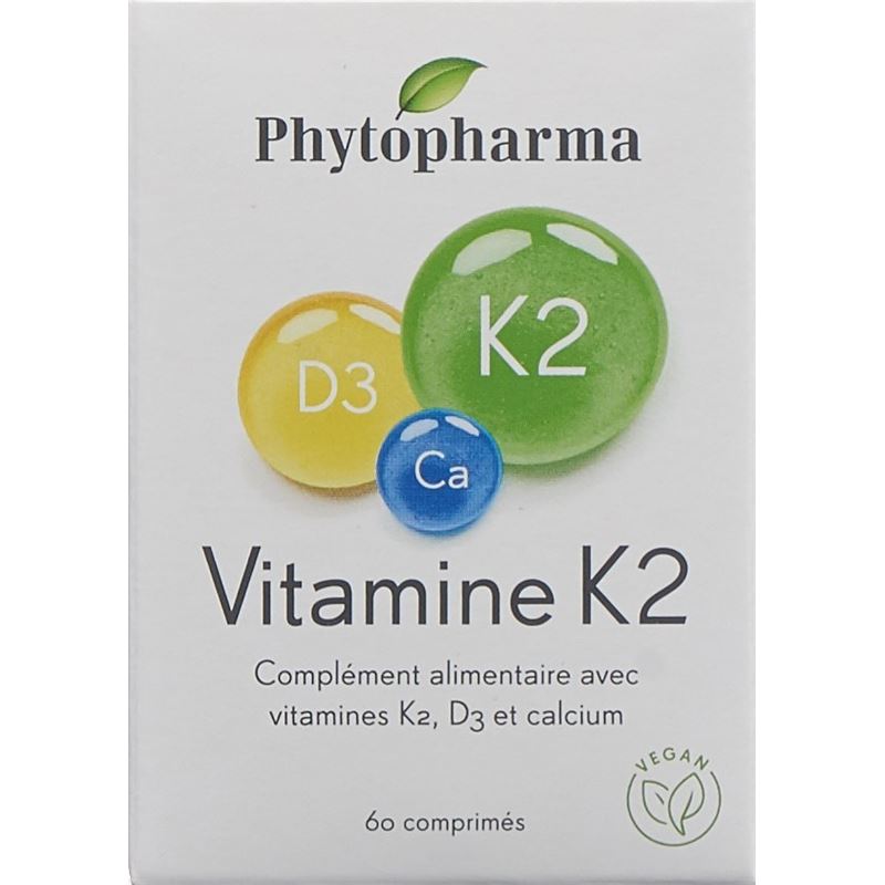 PHYTOPHARMA Vitamin K2 Tabl Ds 60 Stk
