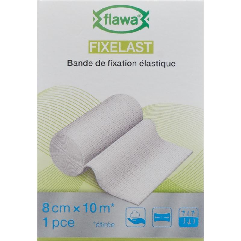 FLAWA Fixelast Fixierbinde 8cmx10m