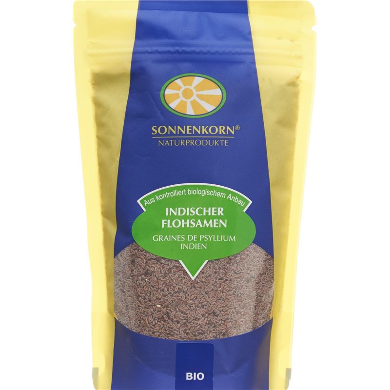 SONNENKORN Indischer Flohsamen ganz Bio 220 g