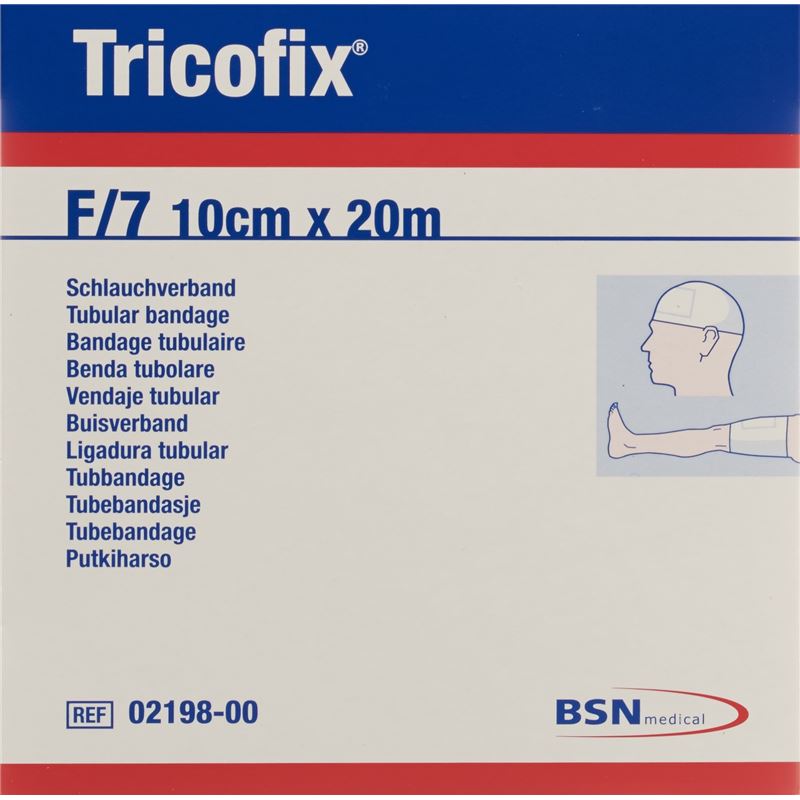 TRICOFIX Schlauchverband GrF 7-10cm/20m