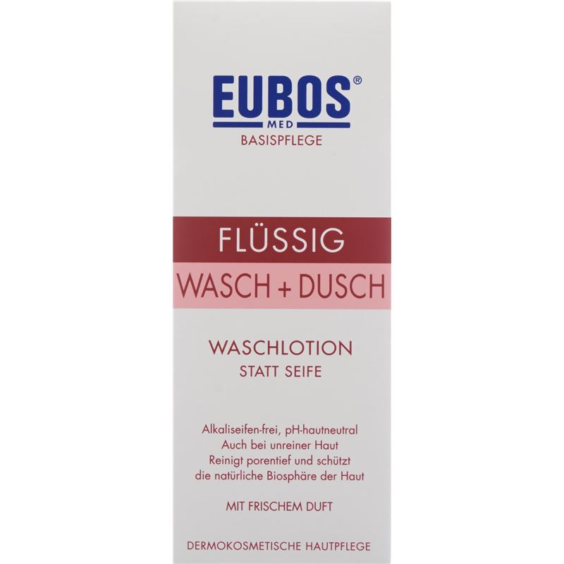 EUBOS Seife liq parf rosa Fl 200 ml
