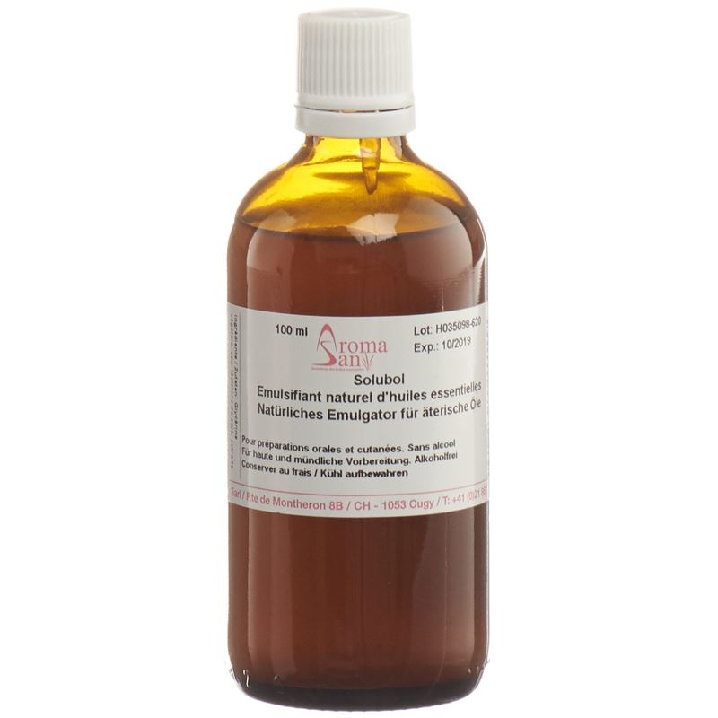 SOLUBOL Natürlicher Emulgator für äth Öle 100 ml