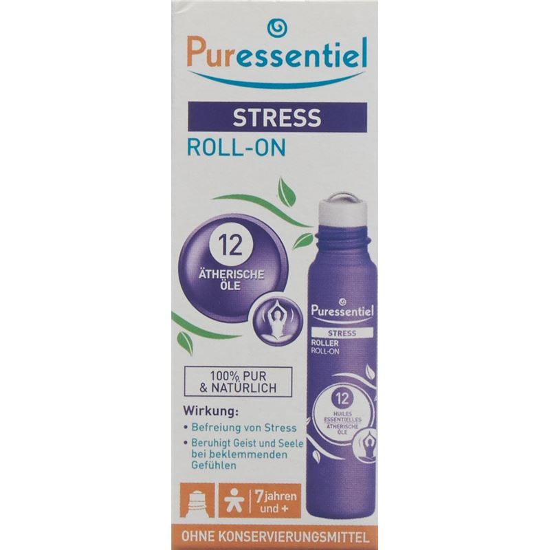 PURESSENTIEL Stress Roll-On 12 äth Öle Fl 5 ml