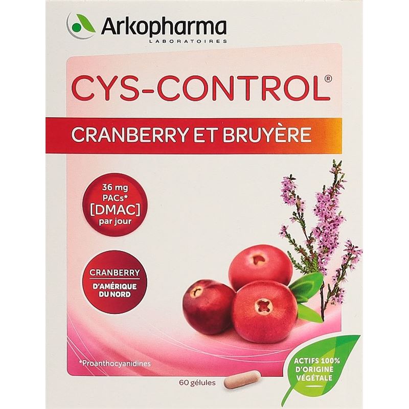 CYS-CONTROL Kaps Cranberry und Heidekraut 60 Stk