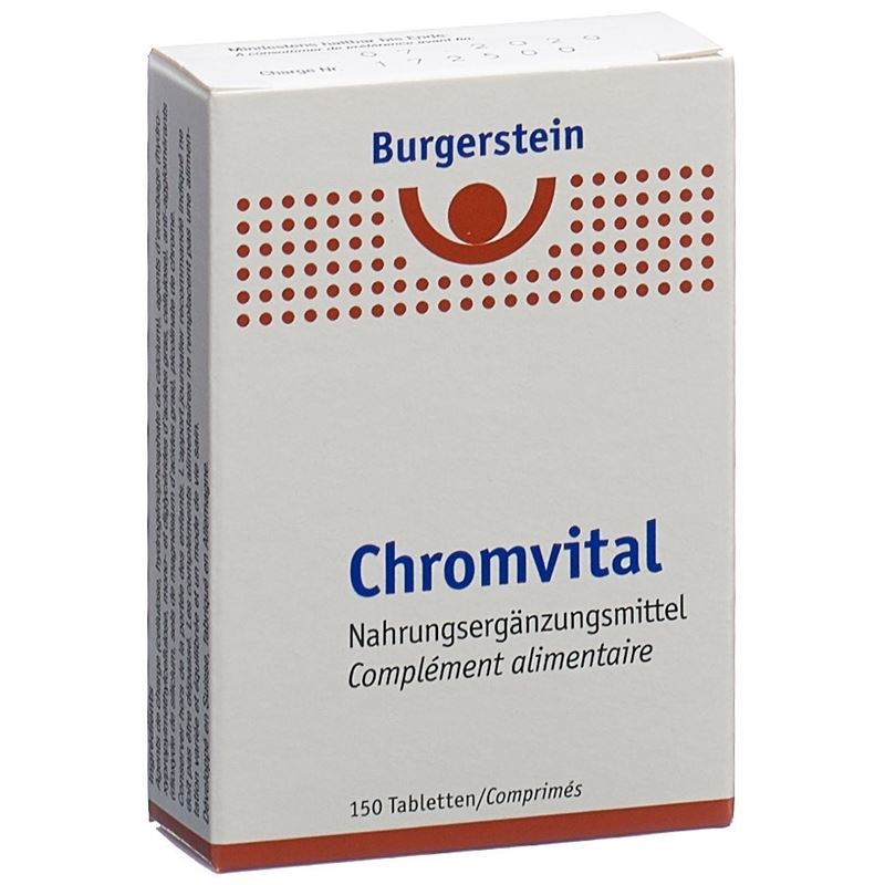 BURGERSTEIN Chromvital Tabl 150 Stk