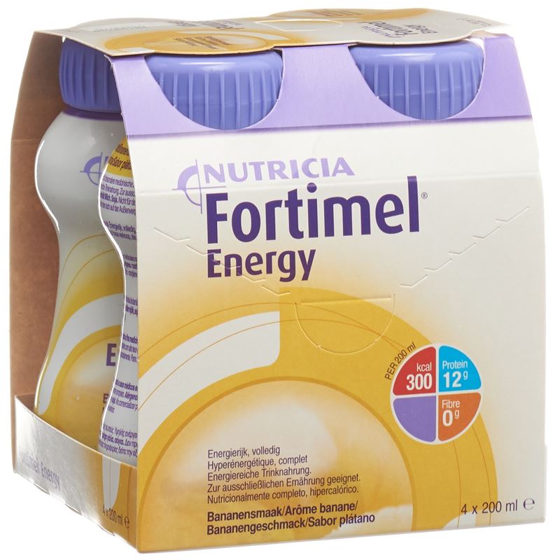 FORTIMEL Energy Banane 4 Fl 200 ml