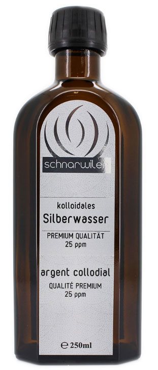 SCHNARWILER kolloidales Silberwasser 25ppm 250 ml