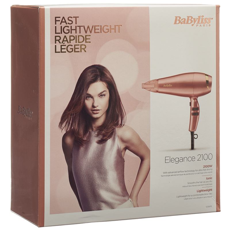 BABYLISS Haartrockner Champagne Rosé 2100 W