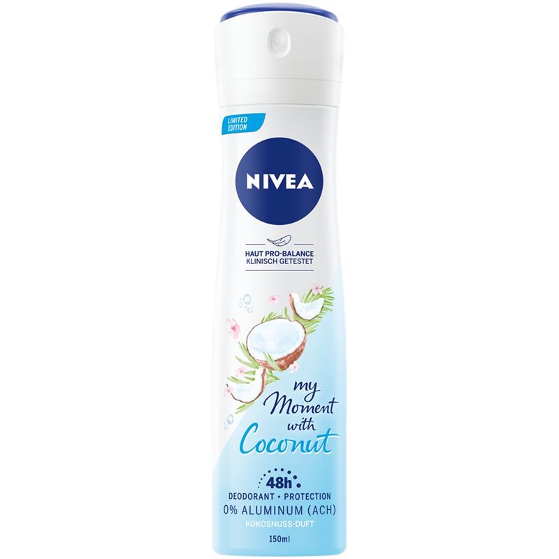 NIVEA Deo my Moment with Coconut Female Spr 150 ml
