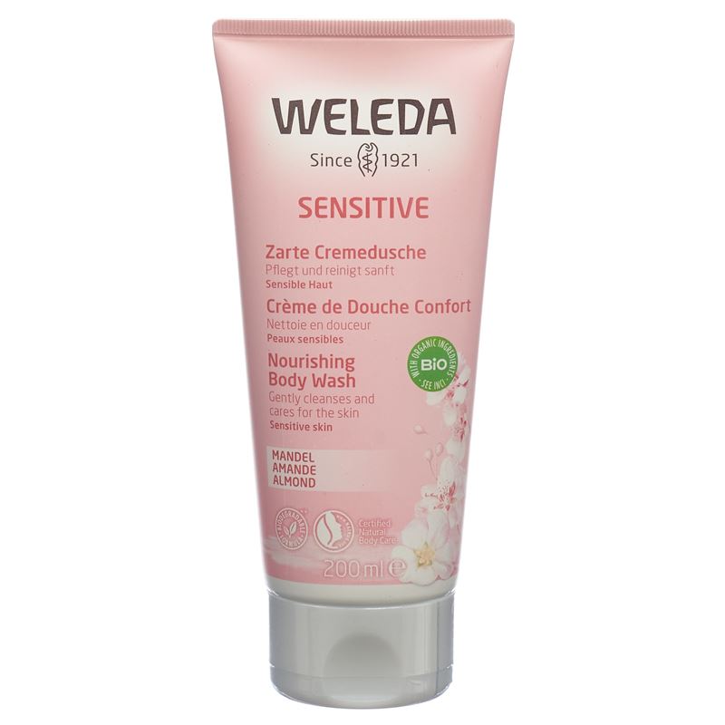 WELEDA MANDEL Sensitiv Pflegedusche Tb 200 ml