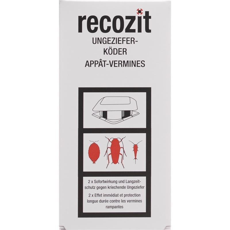 RECOZIT Ungeziefer Köderdose 2 Stk