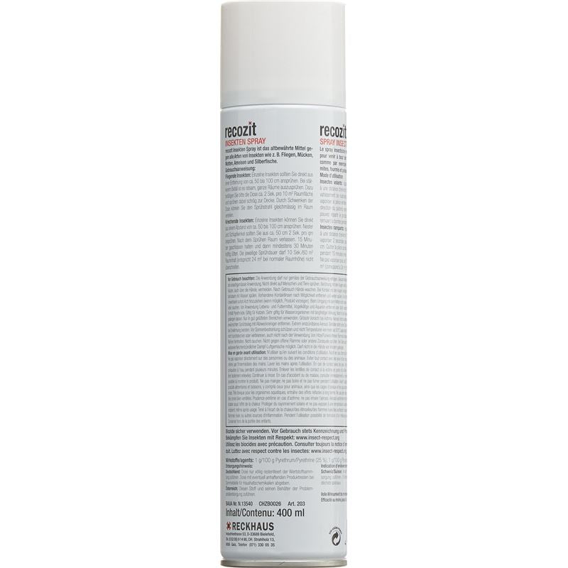 RECOZIT Insekten Pyrethrum Spray 400 ml
