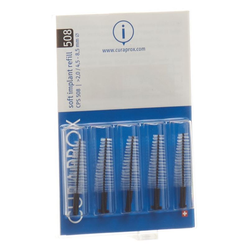 CURAPROX CPS 508 Interdentalbürste schwarz 5 Stk