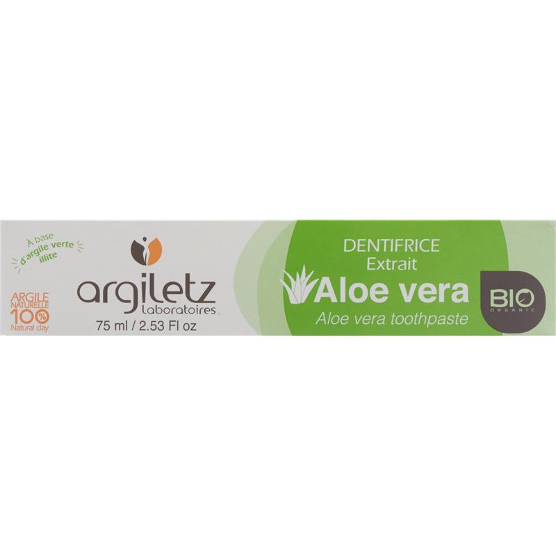 ARGILETZ Zahnpasta Natur Bio Tb 75 ml