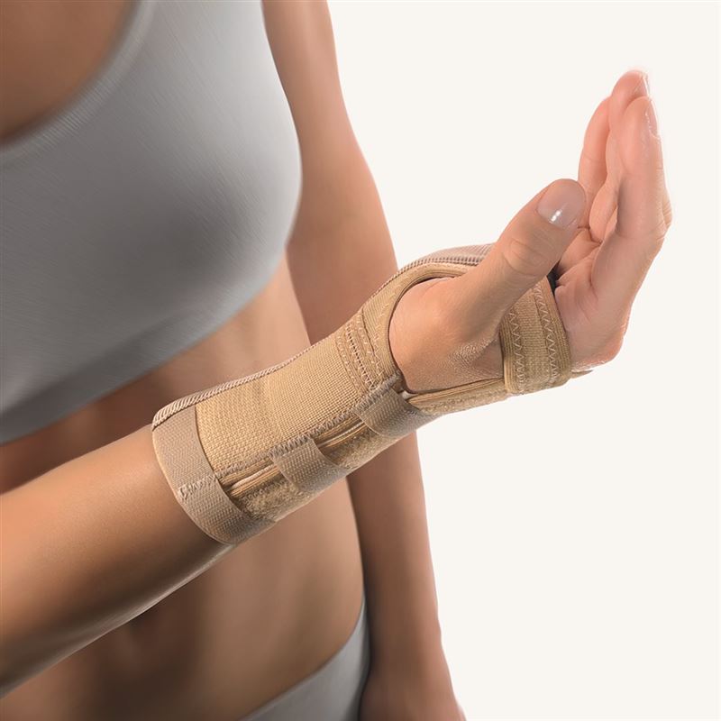 BORT Handgelenkstütze Schiene rech S -17cm beige